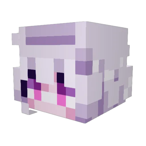 lori0910 Minecraft avatar head, 3D render