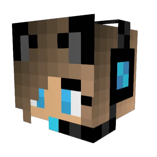 lorien_fire2hot Minecraft avatar head, 3D render