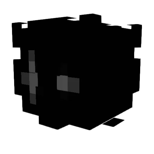 lorisFTH Minecraft avatar head, 3D render