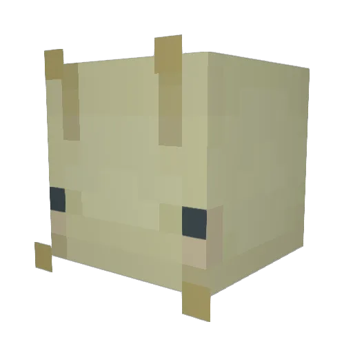 lorsjo Minecraft avatar head, 3D render