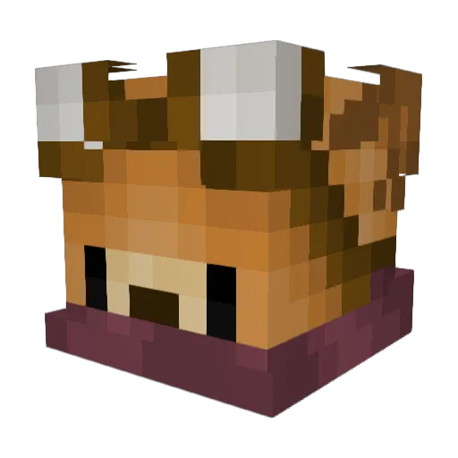 lory640 Minecraft avatar head, 3D render