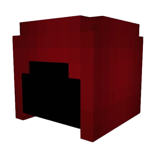 los123 Minecraft avatar head, 3D render