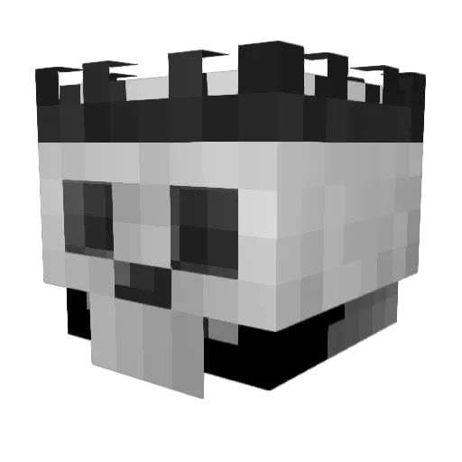 losmarra Minecraft avatar head, 3D render