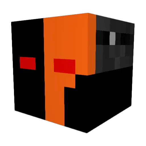 lost317 Minecraft avatar head, 3D render