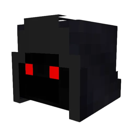 lost874 Minecraft avatar head, 3D render