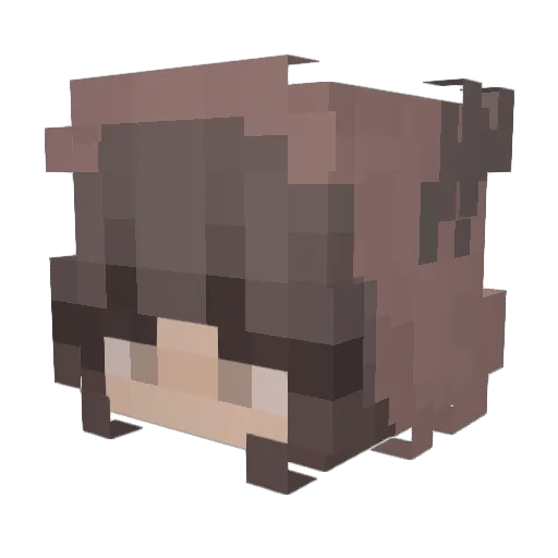 lostbambi Minecraft avatar head, 3D render