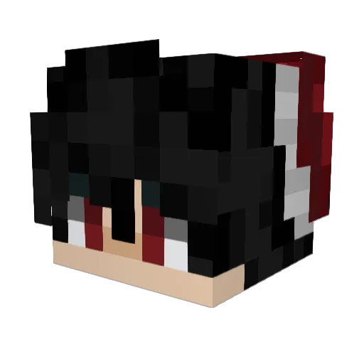 lostboyy18 Minecraft avatar head, 3D render