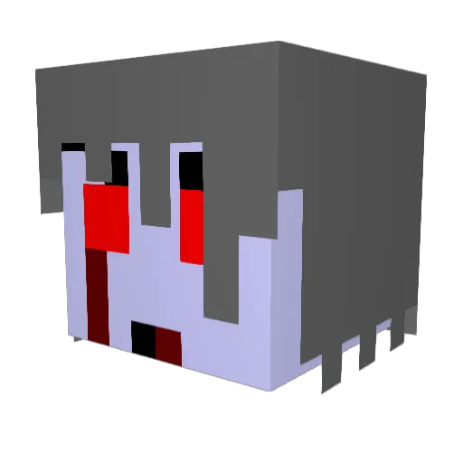lostbritton Minecraft avatar head, 3D render