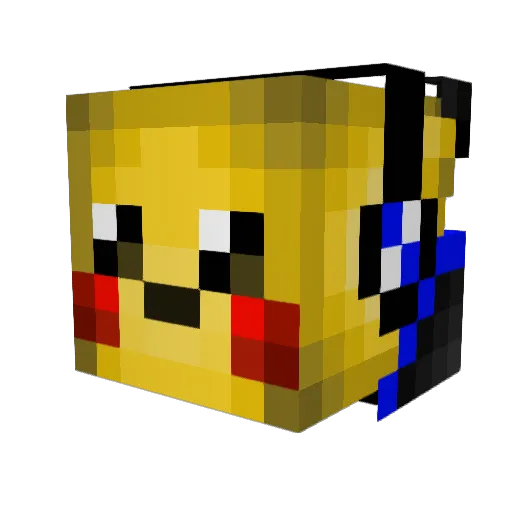 lostcxntrol Minecraft avatar head, 3D render