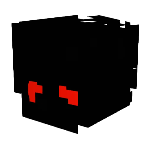 lostt0n Minecraft avatar head, 3D render
