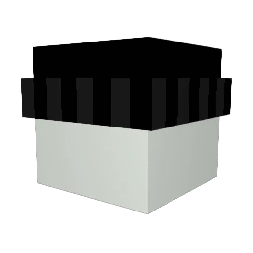 lotsafoxes6 Minecraft avatar head, 3D render