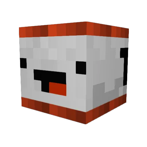 lotus202 Minecraft avatar head, 3D render