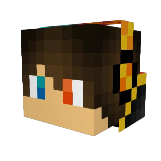 lotzbalint2007 Minecraft avatar head, 3D render