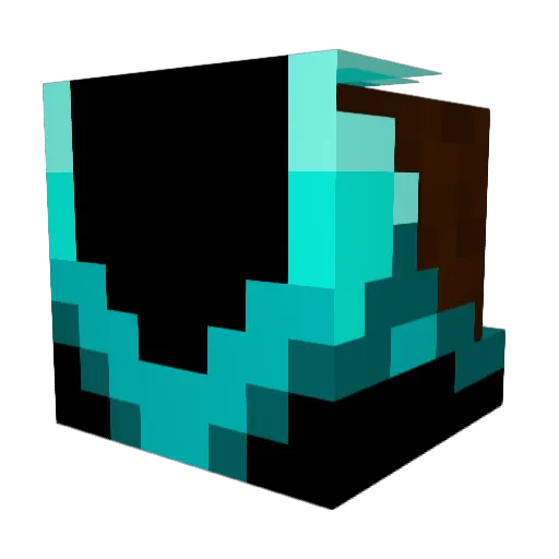 loudnoses Minecraft avatar head, 3D render