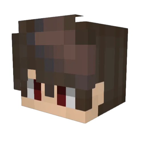 louis0530 Minecraft avatar head, 3D render