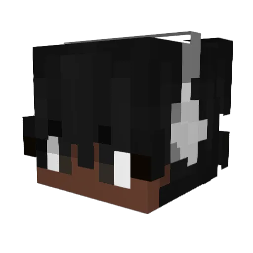 louis_renaud Minecraft avatar head, 3D render