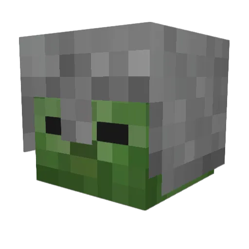 louise0102 Minecraft avatar head, 3D render
