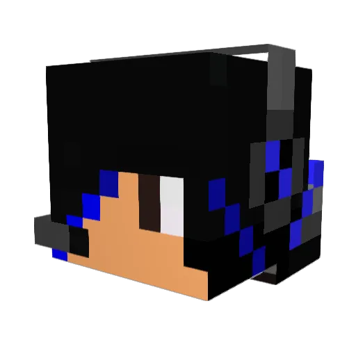 louisfabel1 Minecraft avatar head, 3D render