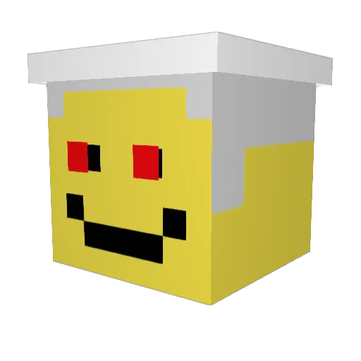 louisg1013 Minecraft avatar head, 3D render