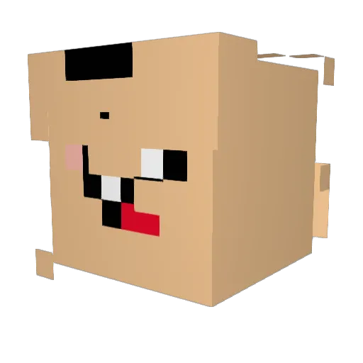 louisg2g Minecraft avatar head, 3D render