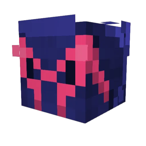 louixx7 Minecraft avatar head, 3D render