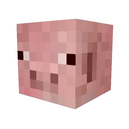 loulou8910 Minecraft avatar head, 3D render