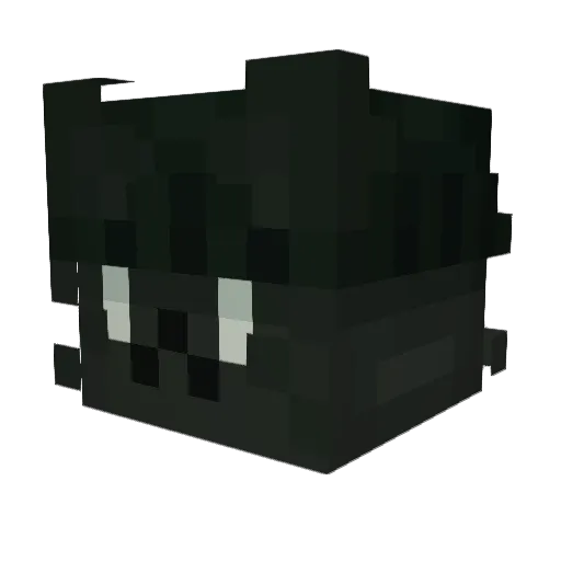 loupgardien974 Minecraft avatar head, 3D render