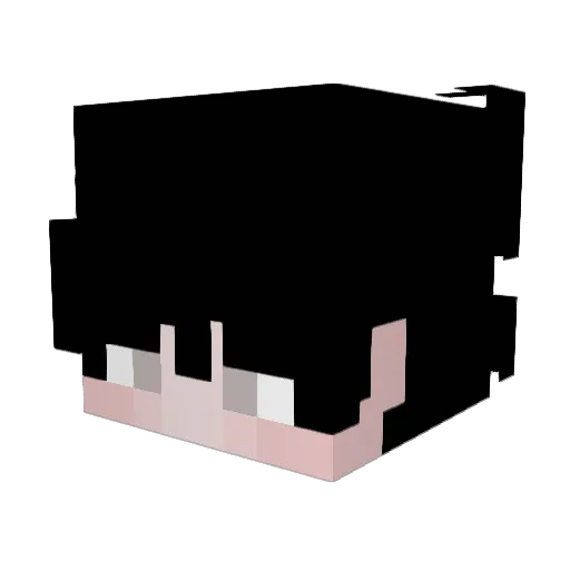 lov3__ Minecraft avatar head, 3D render