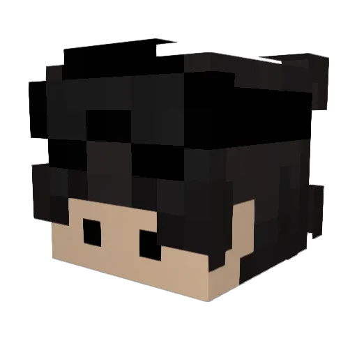 lov4jah Minecraft avatar head, 3D render