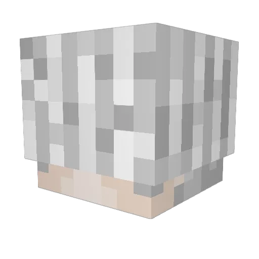 lovashikk Minecraft avatar head, 3D render
