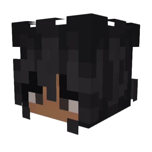lovdov21 Minecraft avatar head, 3D render