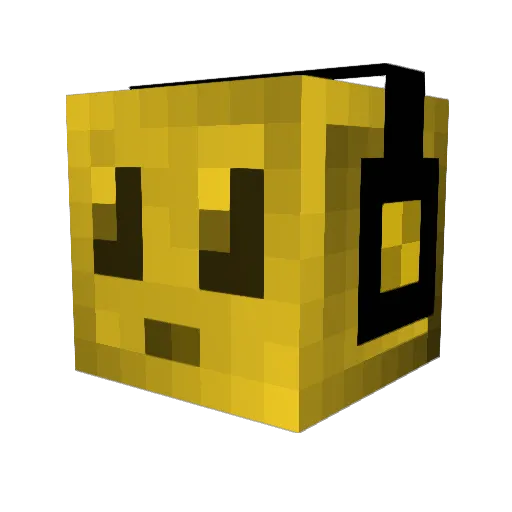 love0028 Minecraft avatar head, 3D render