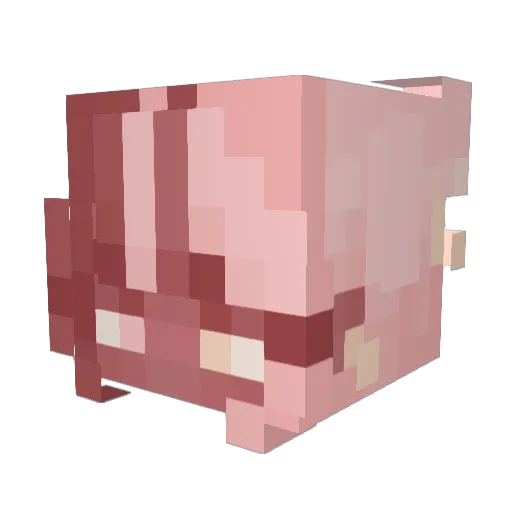 love7923 Minecraft avatar head, 3D render