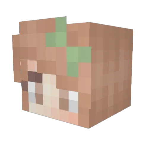 lovebug1228 Minecraft avatar head, 3D render