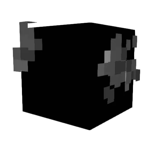 loved_by_goacik Minecraft avatar head, 3D render