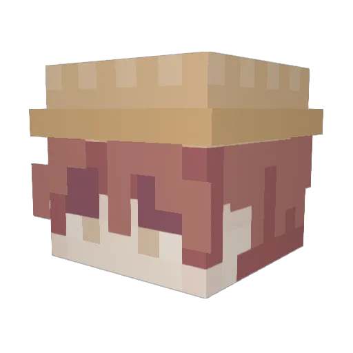 loveluis Minecraft avatar head, 3D render