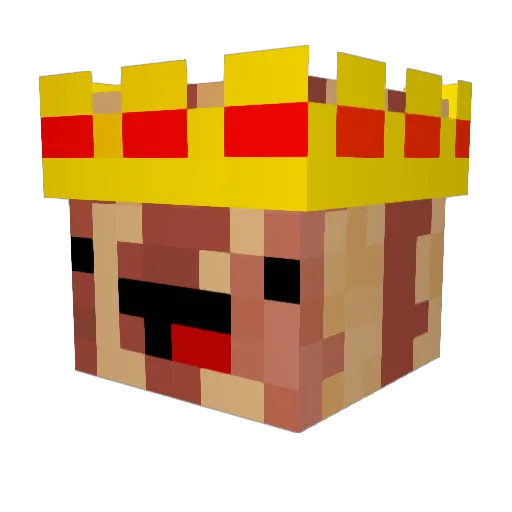lovelytooth1910 Minecraft avatar head, 3D render