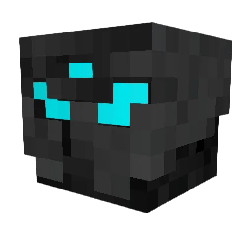 lovemickos Minecraft avatar head, 3D render