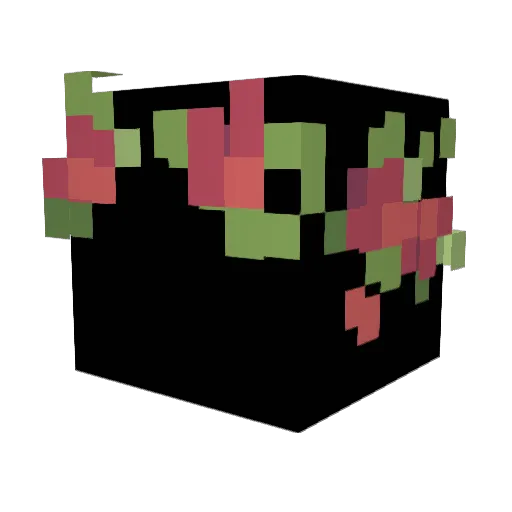 lovemy5elf Minecraft avatar head, 3D render