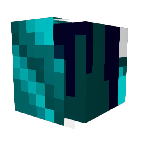 lovenan Minecraft avatar head, 3D render