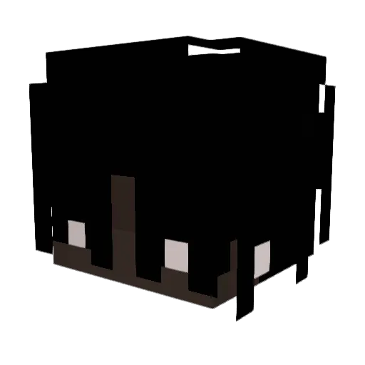 lovetillthegrave Minecraft avatar head, 3D render