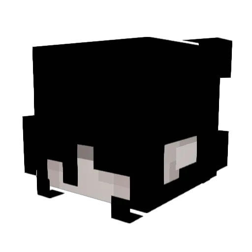 lovevum Minecraft avatar head, 3D render