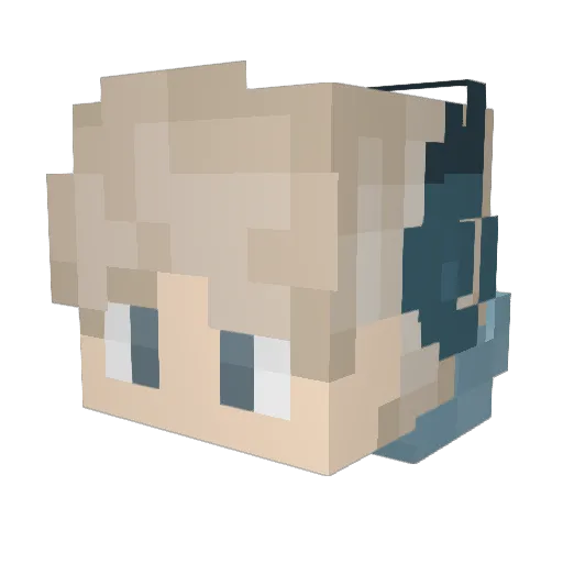 loveysingh Minecraft avatar head, 3D render