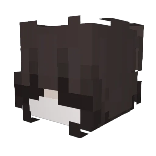 lovihp Minecraft avatar head, 3D render