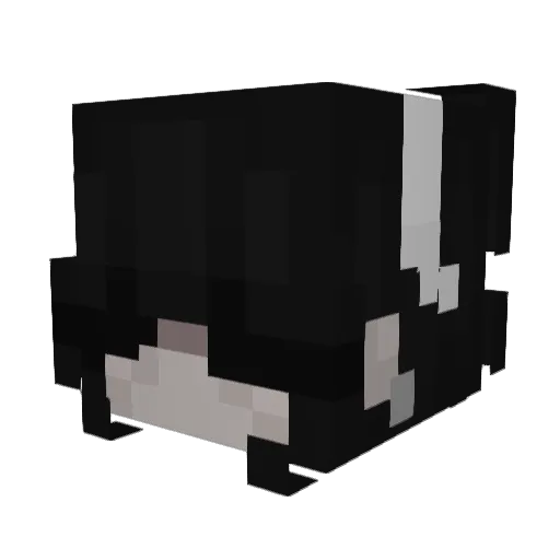 lovl333y Minecraft avatar head, 3D render