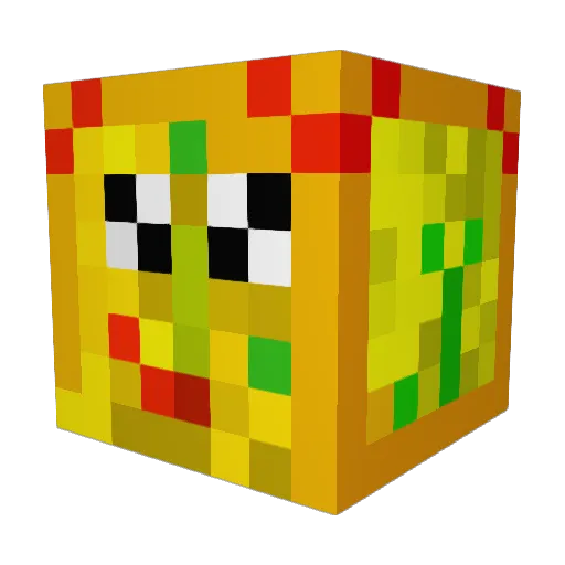 lovy1234 Minecraft avatar head, 3D render
