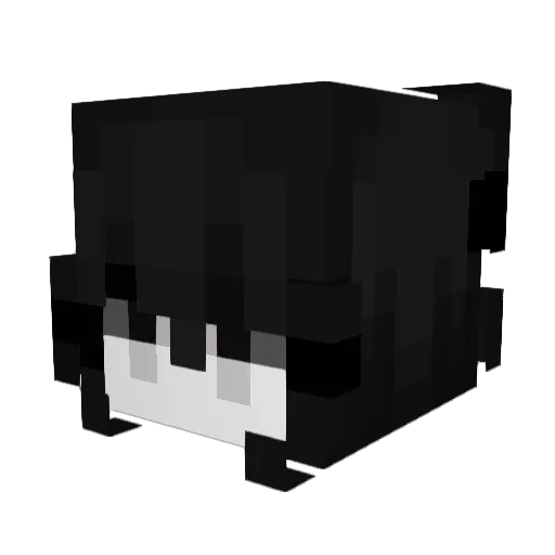 lowlife123 Minecraft avatar head, 3D render
