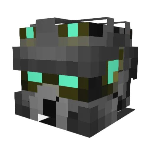 lowman96 Minecraft avatar head, 3D render