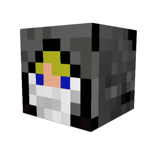 loxxx131 Minecraft avatar head, 3D render