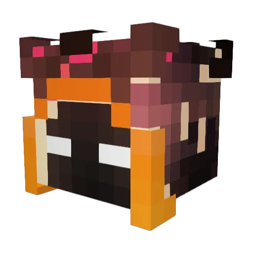 loyan819 Minecraft avatar head, 3D render